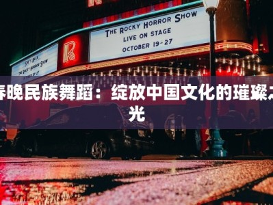 春晚民族舞蹈：绽放中国文化的璀璨之光