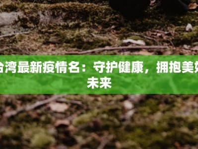 台湾最新疫情名：守护健康，拥抱美好未来