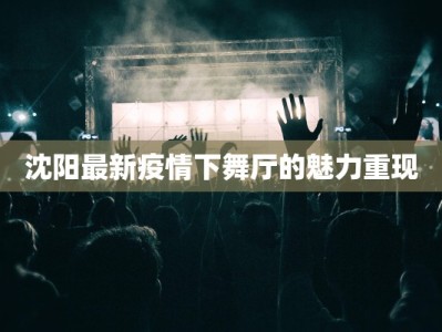 沈阳最新疫情下舞厅的魅力重现
