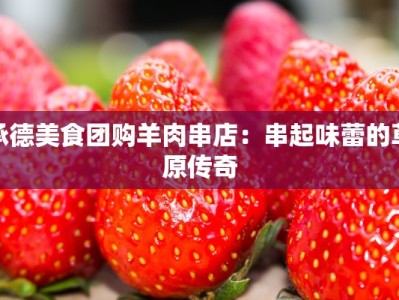 承德美食团购羊肉串店：串起味蕾的草原传奇