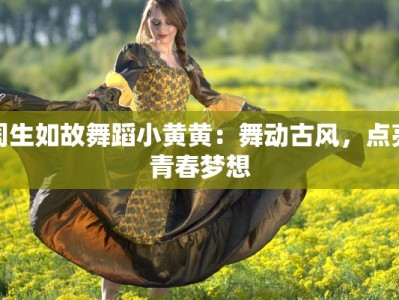 周生如故舞蹈小黄黄：舞动古风，点亮青春梦想