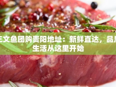 三文鱼团购贵阳地址：新鲜直达，品质生活从这里开始