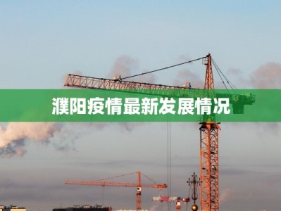 濮阳疫情最新发展情况