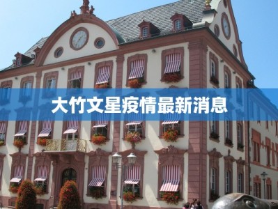 大竹文星疫情最新消息
