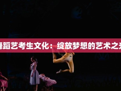 舞蹈艺考生文化：绽放梦想的艺术之光