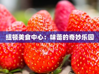 纽顿美食中心：味蕾的奇妙乐园