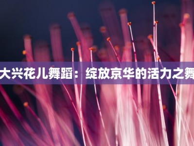 大兴花儿舞蹈：绽放京华的活力之舞