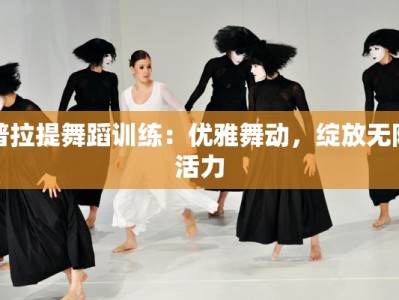 普拉提舞蹈训练：优雅舞动，绽放无限活力