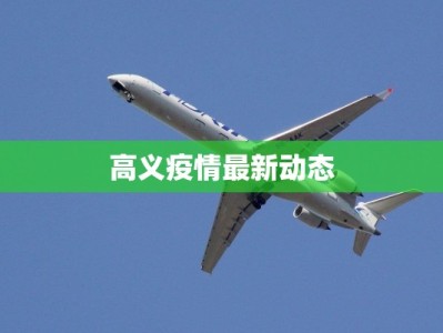 高义疫情最新动态