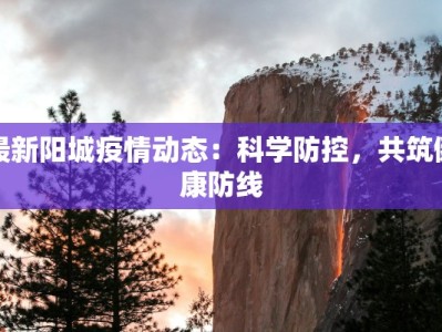 最新阳城疫情动态：科学防控，共筑健康防线