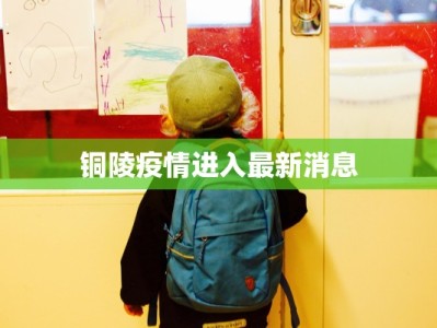 铜陵疫情进入最新消息