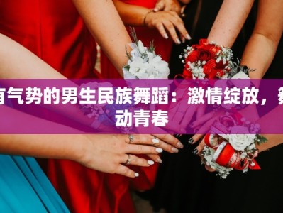 有气势的男生民族舞蹈：激情绽放，舞动青春