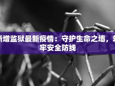 新增监狱最新疫情：守护生命之墙，筑牢安全防线