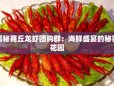 揭秘商丘龙虾团购群：海鲜盛宴的秘密花园