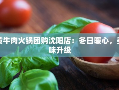 黄牛肉火锅团购沈阳店：冬日暖心，美味升级