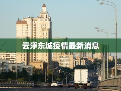 云浮东城疫情最新消息