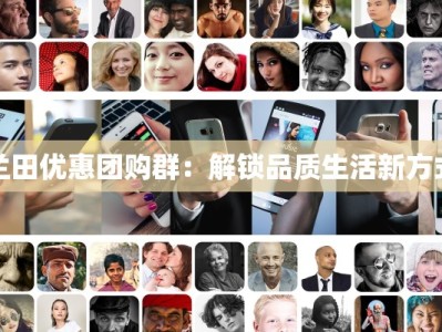 兰田优惠团购群：解锁品质生活新方式