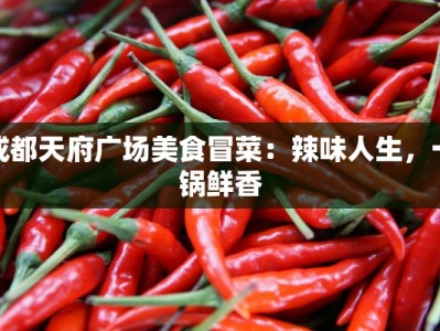 成都天府广场美食冒菜：辣味人生，一锅鲜香