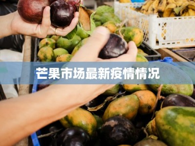 芒果市场最新疫情情况