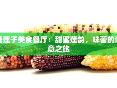 糖莲子美食餐厅：甜蜜莲韵，味蕾的诗意之旅