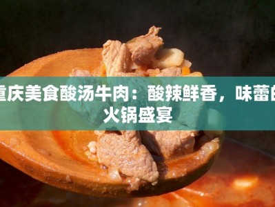 重庆美食酸汤牛肉：酸辣鲜香，味蕾的火锅盛宴