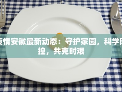 疫情安徽最新动态：守护家园，科学防控，共克时艰