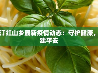 长汀红山乡最新疫情动态：守护健康，共建平安
