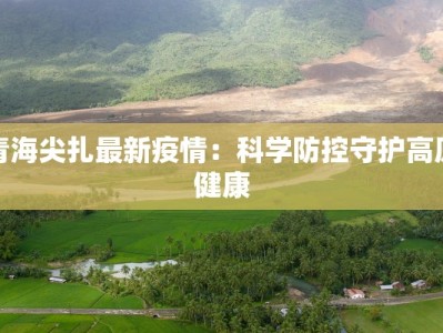 青海尖扎最新疫情：科学防控守护高原健康