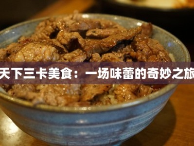 天下三卡美食：一场味蕾的奇妙之旅