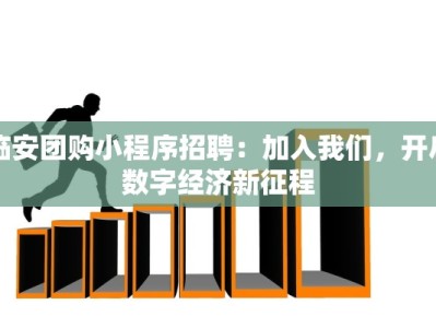 临安团购小程序招聘：加入我们，开启数字经济新征程