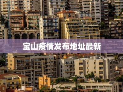 宝山疫情发布地址最新