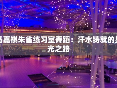 马嘉祺朱雀练习室舞蹈：汗水铸就的星光之路