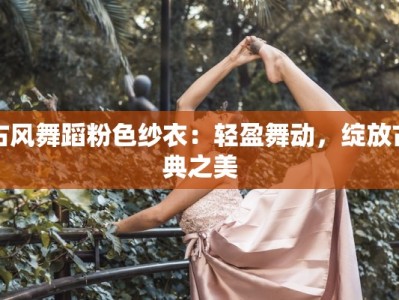 古风舞蹈粉色纱衣：轻盈舞动，绽放古典之美