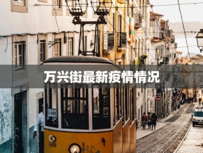 万兴街最新疫情情况