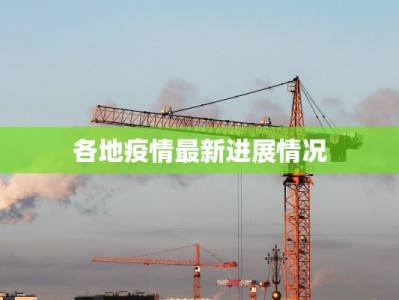 各地疫情最新进展情况