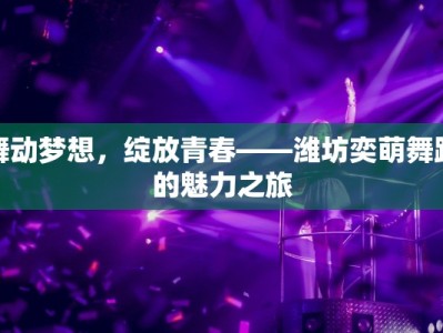 舞动梦想，绽放青春——潍坊奕萌舞蹈的魅力之旅