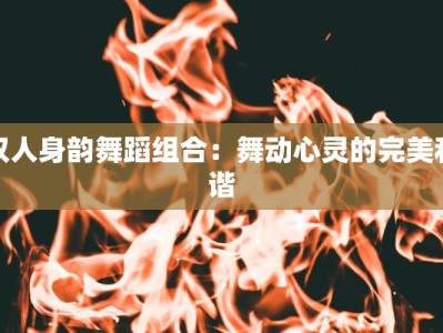 双人身韵舞蹈组合：舞动心灵的完美和谐