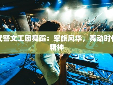 武警文工团舞蹈：军旅风华，舞动时代精神