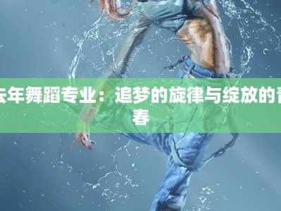 去年舞蹈专业：追梦的旋律与绽放的青春