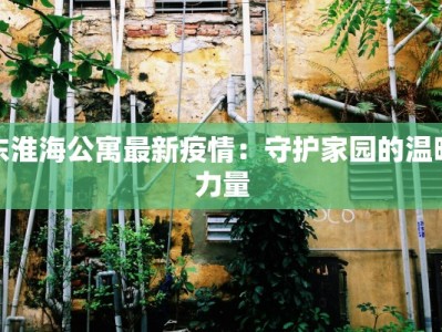 东淮海公寓最新疫情：守护家园的温暖力量