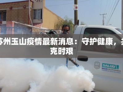苏州玉山疫情最新消息：守护健康，共克时艰