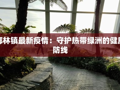 椰林镇最新疫情：守护热带绿洲的健康防线