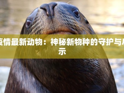 疫情最新动物：神秘新物种的守护与启示