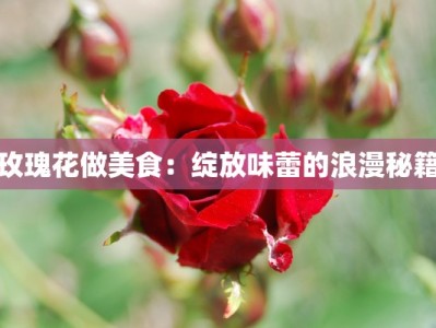 玫瑰花做美食：绽放味蕾的浪漫秘籍