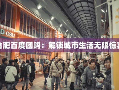 合肥百度团购：解锁城市生活无限惊喜