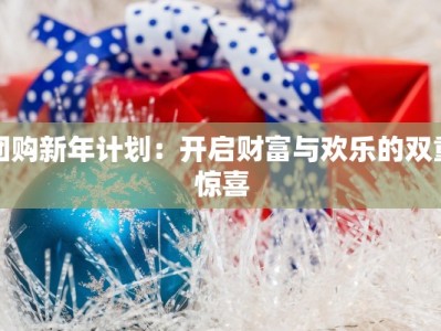 团购新年计划：开启财富与欢乐的双重惊喜