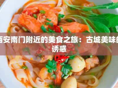 西安南门附近的美食之旅：古城美味的诱惑