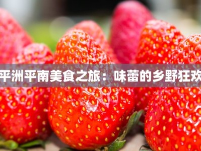平洲平南美食之旅：味蕾的乡野狂欢