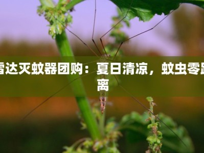 雷达灭蚊器团购：夏日清凉，蚊虫零距离