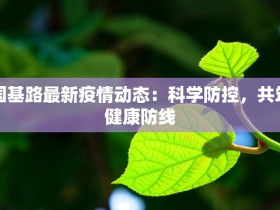 国基路最新疫情动态：科学防控，共筑健康防线